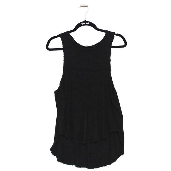 Free People We the Free Tank Knit Tank Top Black Size Medium - Picture 2 of 8